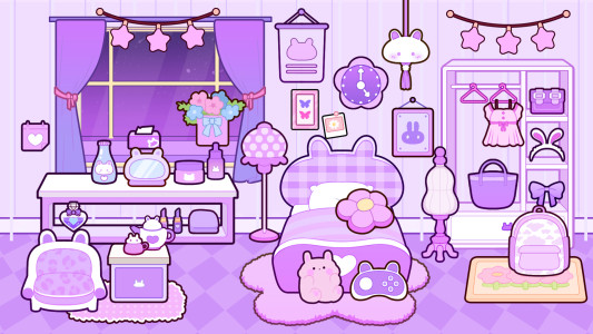 اسکرین شات 2 بازی Doll Makeup: Dress up for kids