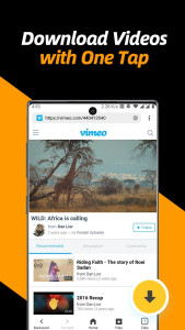 اسکرین شات 2 برنامه Video Downloader & Video Saver