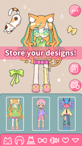 اسکرین شات 2 بازی Cute Girl Avatar Maker - Cute Avatar Creator Game