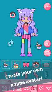 اسکرین شات 5 بازی Cute Girl Avatar Maker - Cute Avatar Creator Game