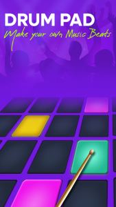 اسکرین شات 1 برنامه Drum Pad - Music & Beats Maker