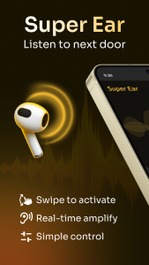 اسکرین شات 1 برنامه Super Ear- Listen To Next Door