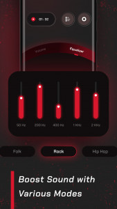 اسکرین شات 3 برنامه Hearing Boost: Amplify, Record