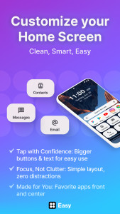 اسکرین شات 1 برنامه Easy Homescreen