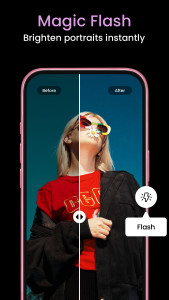 اسکرین شات 5 برنامه Photo Editor: Retouch, Enhance