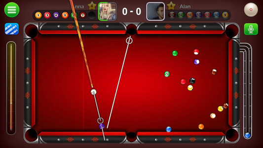 اسکرین شات 1 بازی 8 Ball Live - Billiards Games