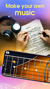اسکرین شات 5 برنامه Learn guitar: Guitar simulator