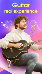 اسکرین شات 1 برنامه Learn guitar: Guitar simulator