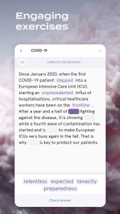 اسکرین شات 5 برنامه English Grammar and Vocabulary