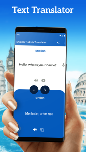 اسکرین شات 1 برنامه English Turkish Translator