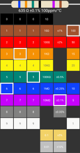 اسکرین شات 5 برنامه Resistor calculator