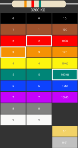 اسکرین شات 3 برنامه Resistor calculator