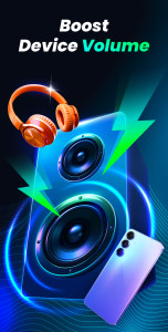 اسکرین شات 6 برنامه Volume Bass Booster, Equalizer