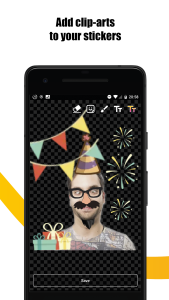 اسکرین شات 3 برنامه Create Stickers for WhatsApp