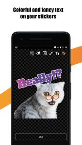 اسکرین شات 5 برنامه Create Stickers for WhatsApp