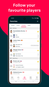اسکرین شات 5 برنامه Flashscore: Live Scores & News