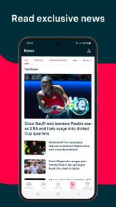 اسکرین شات 2 برنامه Flashscore: Scores & News