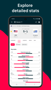 اسکرین شات 5 برنامه Flashscore: Scores & News