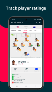 اسکرین شات 3 برنامه Flashscore: Scores & News