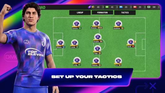 اسکرین شات 4 بازی Top Eleven Be a Soccer Manager