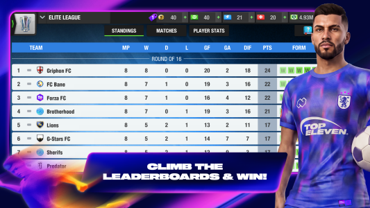 اسکرین شات 6 بازی Top Eleven Be a Soccer Manager
