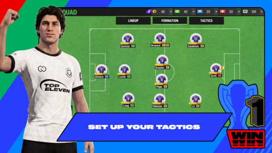 اسکرین شات 4 بازی Top Eleven Be Football Manager