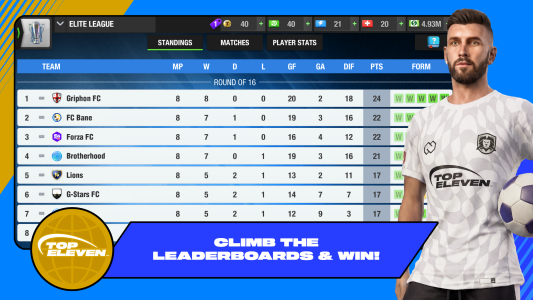 اسکرین شات 6 بازی Top Eleven Be Football Manager