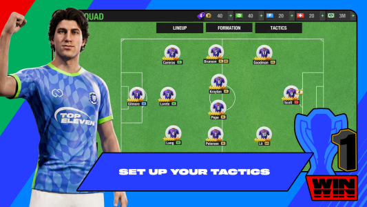 اسکرین شات 4 بازی Top Eleven Be Football Manager