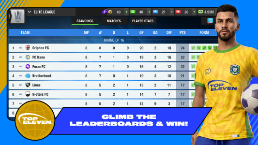 اسکرین شات 6 بازی Top Eleven Be Football Manager
