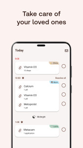 اسکرین شات 4 برنامه MyTherapy Health App