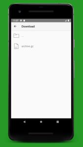 اسکرین شات 2 برنامه GZ & XZ Extract - File Opener