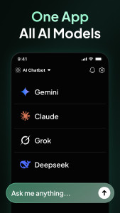 اسکرین شات 1 برنامه Ask Me Anything - AI Chatbot