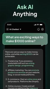 اسکرین شات 2 برنامه Ask Me Anything - AI Chatbot