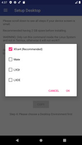 اسکرین شات 7 برنامه AnLinux - Run Linux on Android