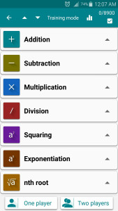 اسکرین شات 2 برنامه Math Tricks: Mental Math