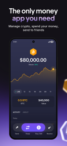 اسکرین شات 2 برنامه Exodus: Crypto & Payments