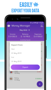 اسکرین شات 5 برنامه Money Manager : Expense Tracke
