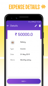 اسکرین شات 2 برنامه Money Manager : Expense Tracke