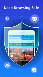 اسکرین شات 2 برنامه Web Browser for Android