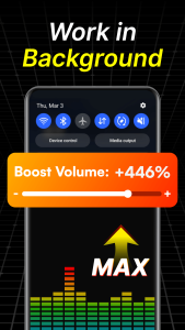 اسکرین شات 5 برنامه Volume Booster・Sound Equalizer