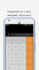 اسکرین شات 1 برنامه Calculator Photo & Video Vault