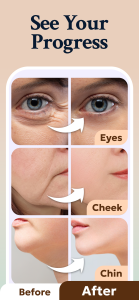 اسکرین شات 8 برنامه Face Yoga & Facial Exercises