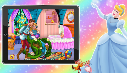 اسکرین شات 6 بازی بازی دخترانه بچه داری سیندرلا