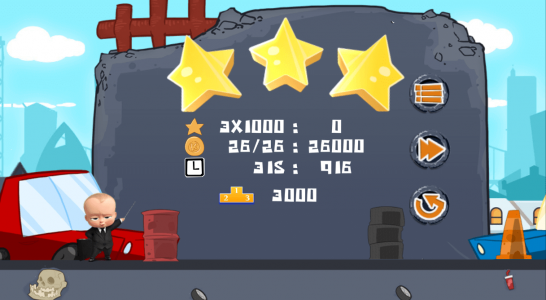 اسکرین شات 4 بازی ‏اسکیت سواری بچه رییس