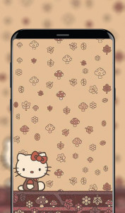 اسکرین شات 2 برنامه تصویر زمینه کیتی (کودکانه)