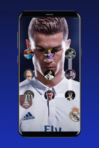 اسکرین شات 2 برنامه قفل صفحه رونالدو