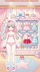 اسکرین شات 3 بازی Dress Up! Shining Anime Star