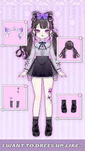 اسکرین شات 7 بازی Dress Up! Shining Anime Star
