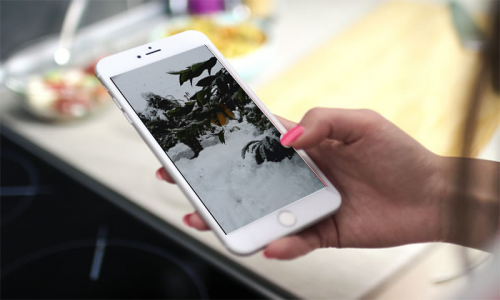 اسکرین شات 2 برنامه پس زمینه متحرک برف نمک آبرود