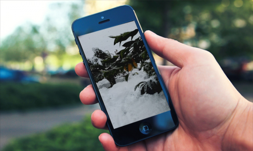 اسکرین شات 4 برنامه پس زمینه متحرک برف نمک آبرود